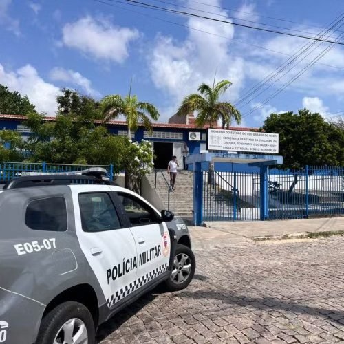 Estudante é baleado na cabeça por colega dentro de escola no Rio Grande do Norte